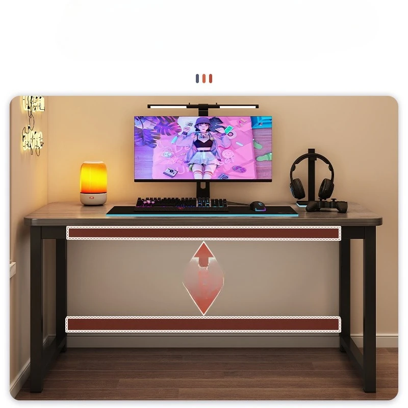 Ergonomic Laptop Desk Muebles Computer Desk Gaming DeskOffice Study Table Laptop Stand Space Saving Small Room Furniture