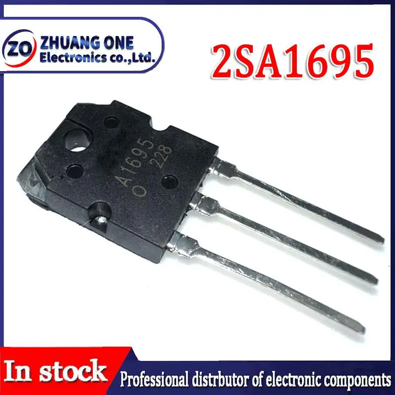 2pcs/lot A1695 C4468 / 2SA1695 2SC4468 TO-3P dedicated stereo pair new original