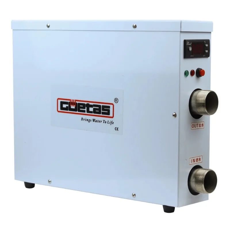 Premium version/digital display 11KW (220/380V) swimming pool automatic constant temperature heater, used for bath heating