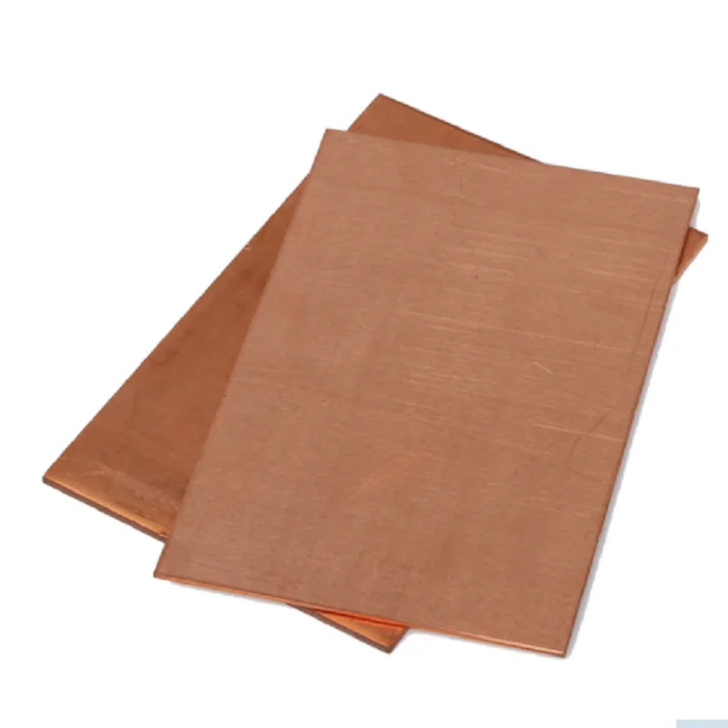 High Quality Materia Copper Sheets High Thermal Conductivity Copper Plate Hot-rolling 1mm Pure Copper Plate T2 C11000 Grade