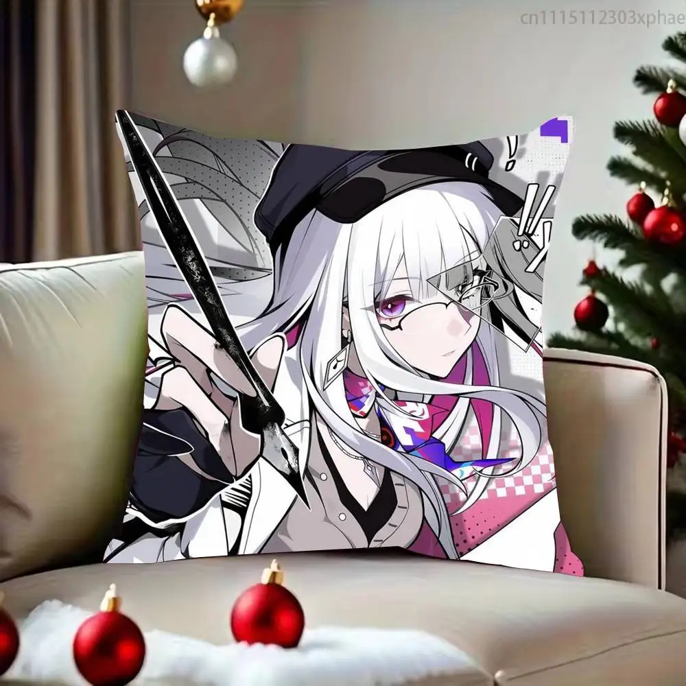 Honkai Star Rail Nihilux Stella Pillowcases Cute Funny Pillow Case For Wedding Party Home Decor Comfy Pillow Cove