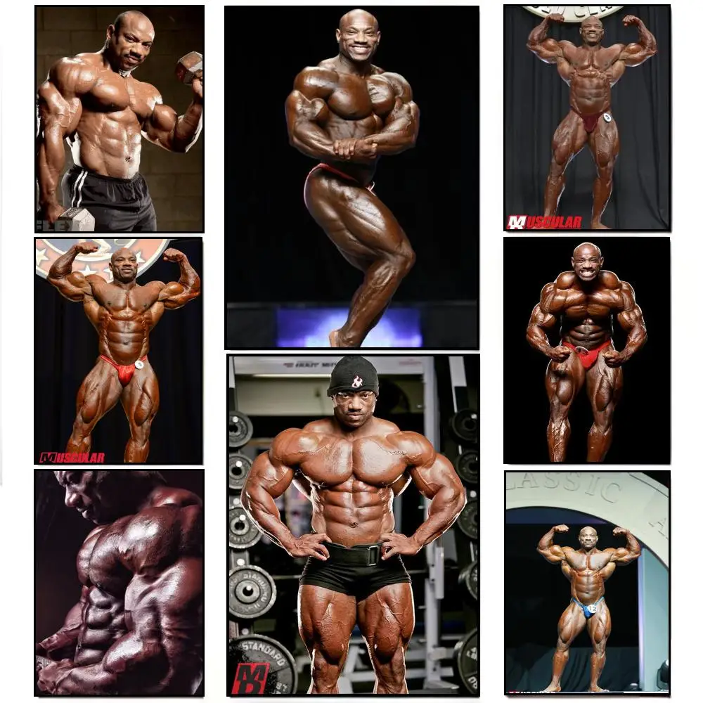 Legendary Athlete Dexter Jackson Poster HD  Waterproof Wall Sticker Bar Living Room Decor Gift