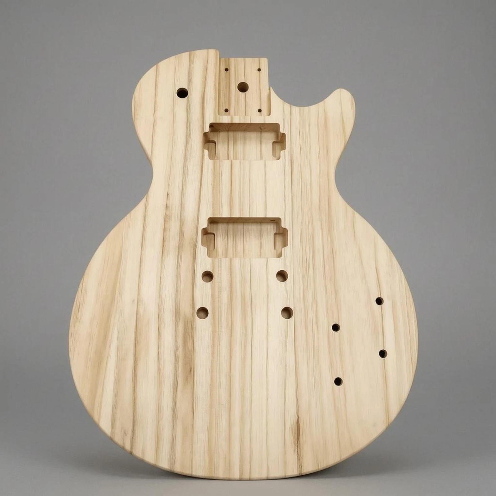 LP-Style Guitar Body Blank Pre-Drilled Holes DIY Guitar Body Blank Instrument Part Routed Cavities Polished for Home Workshop