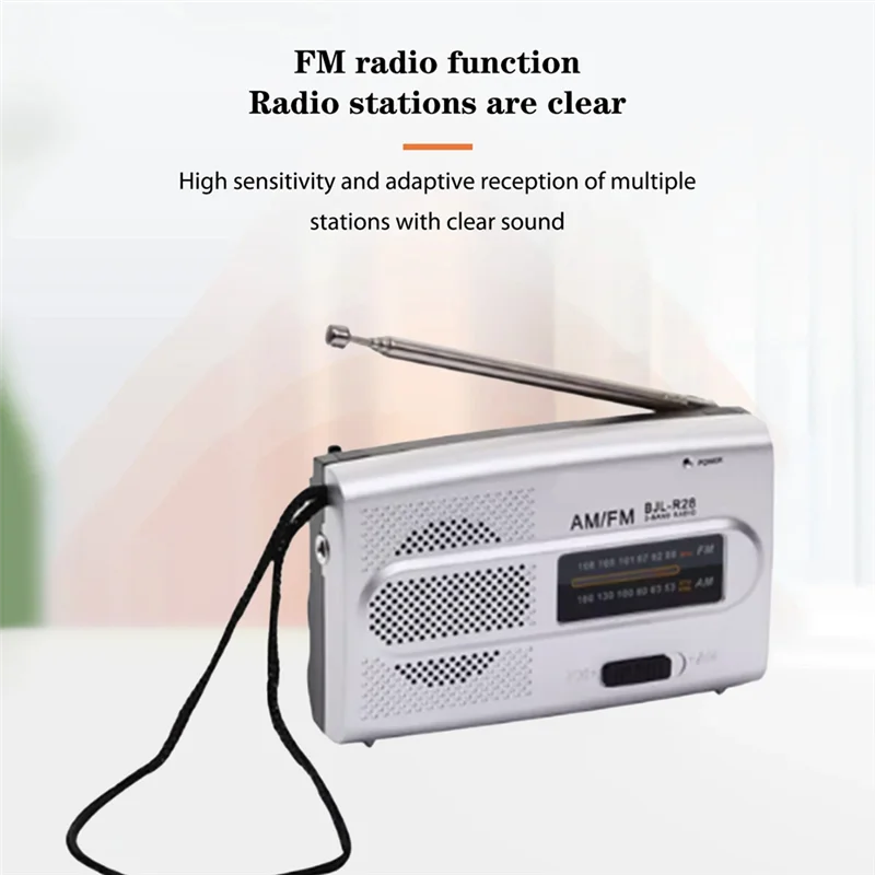A46U Digital Short/Long Wave Radio Devices Portable Handheld Full-Range Receiver Radio Portable Radio
