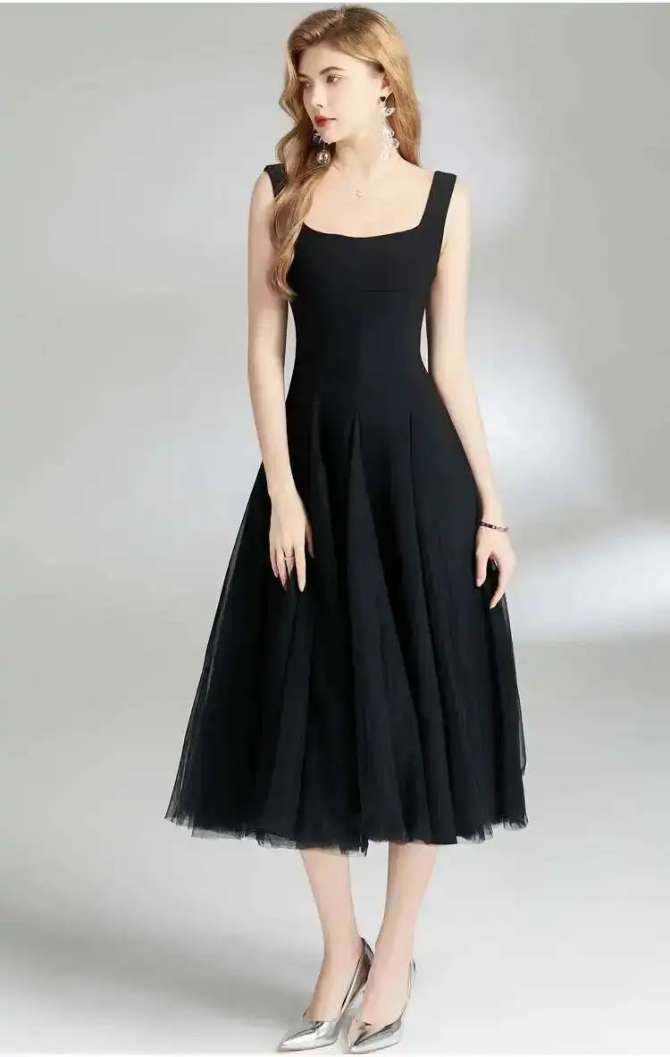 Summer Holiday Designer White Prom Wedding Dress Women  Sexy Backless Straps A Line Tulle Midi Long Vestidos Party Night Robe