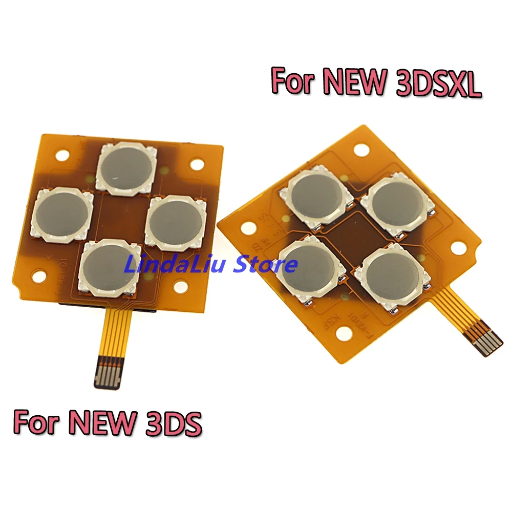 1 шт., гибкий кабель с перекрестной кнопкой направления для нового 3DSXL LL, кабель клавиатуры с кнопкой D-Pad для нового 3DS