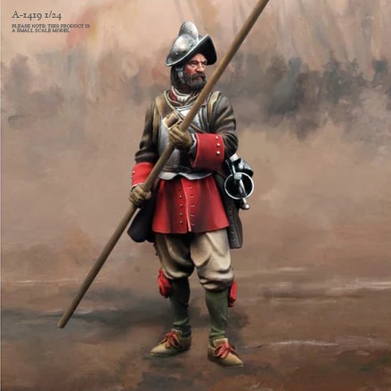 

1/24 Resin model kits figure colorless and self-assembled A-1419