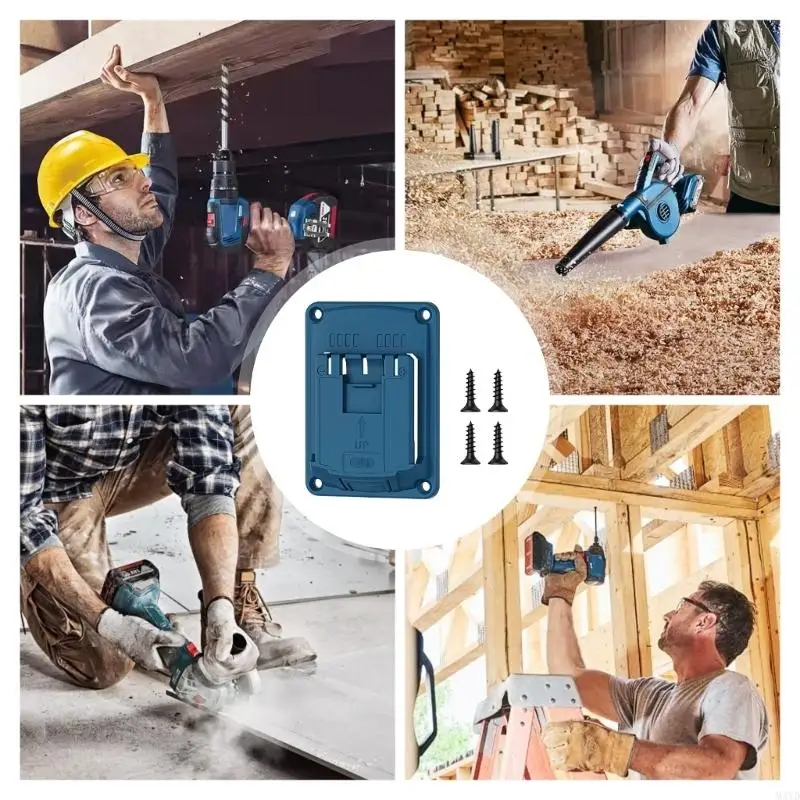 

Multiple Pack ABS Tool Hanger Base Organizers Brackets Rack for 18V Models Workshop and DIY Projects Use Easy To Install M4YD