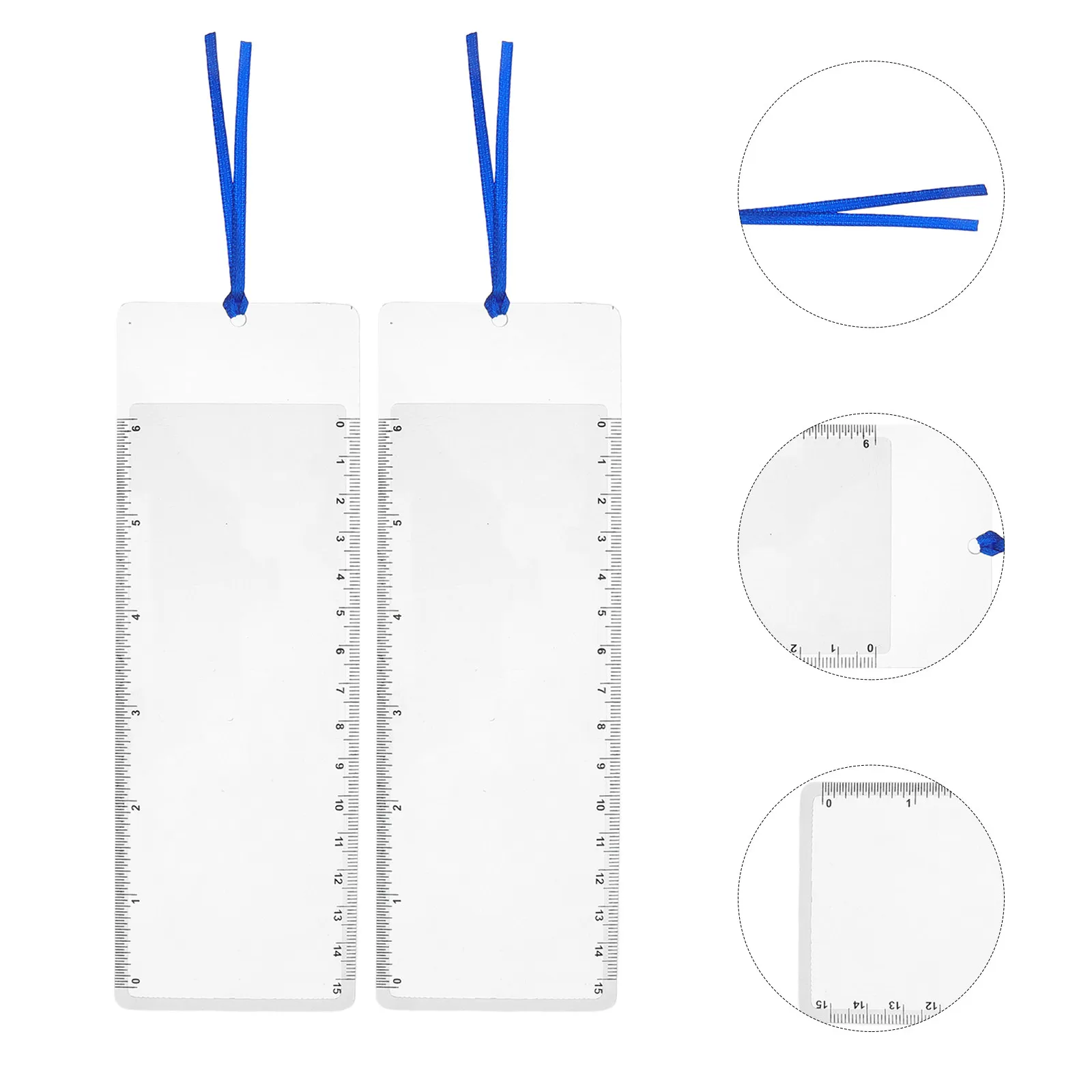 

4Pcs Reading Magnifier Book Page Magnifier Ultra-Thin Lightweight Handheld Sheet for Seniors Low .4x2.5 Inch 3X