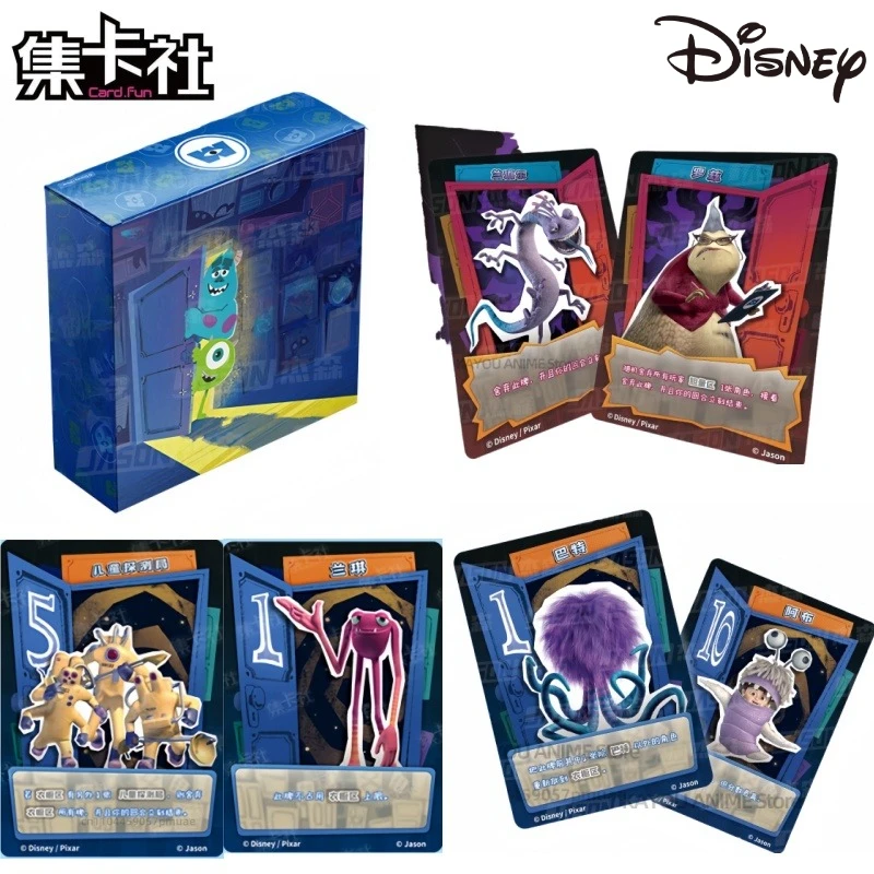 

Card.Fun Genuine Disney Monster Flipping Scares Board Game Puzzle Game Collection Card Peripheral Flash Card Gift