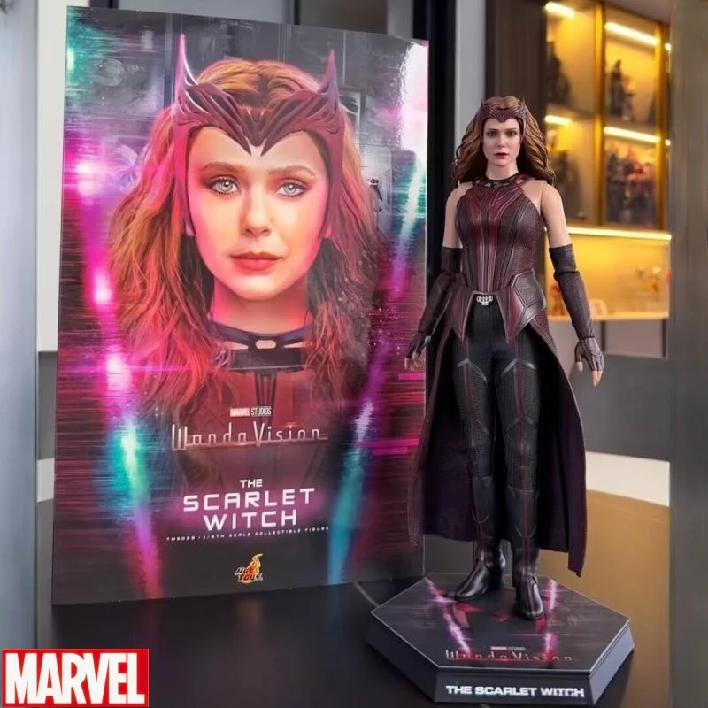 

Marvel Wandavision Scarlet Witch 1/6 Hottoys Ht Tms036 Tv In Stock Original Masterpiece Anime Figure Model Collectible Action T