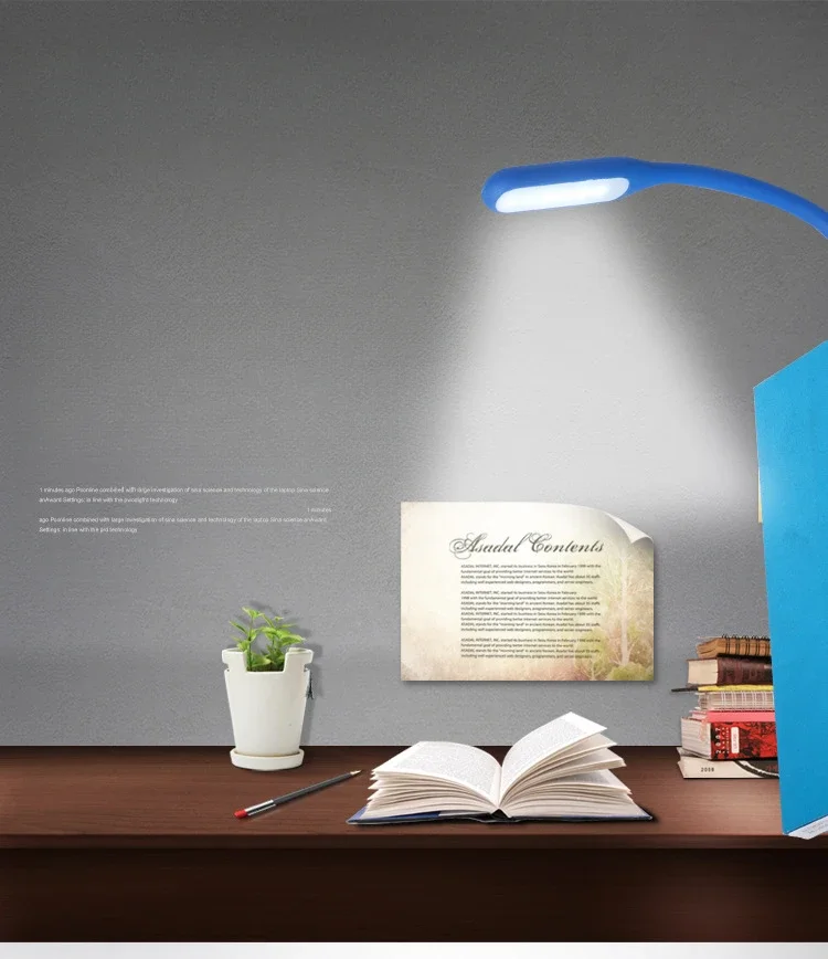 Creative Mini USB LED Portable Night Light Energy-saving Desk Lamp Computer USB Interface Mini Light
