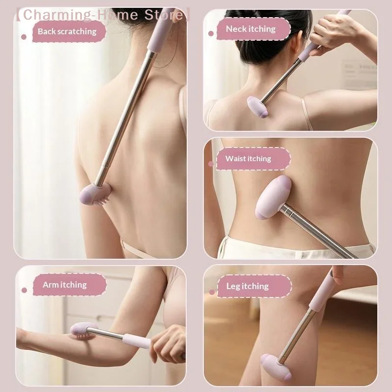 Double-sided Retractable Back Scratcher Multi-functional Lets You Scratch Your Back Without Asking For Help Health Products