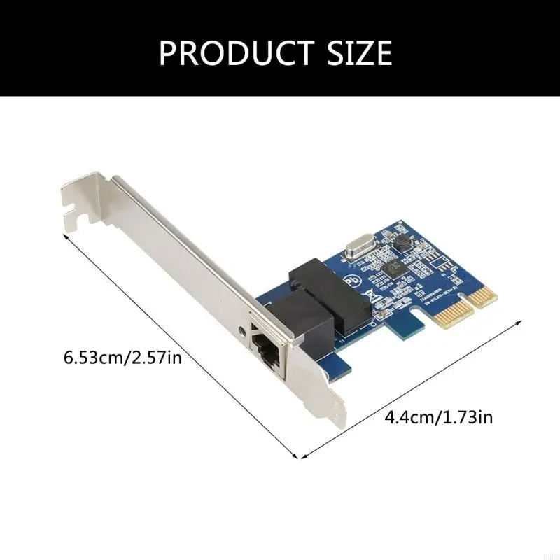 D5BB Gigabit PCIe Ethernet Card Rtl8111H Chip RJ45 LAN PORT PCIE 1X Установка.