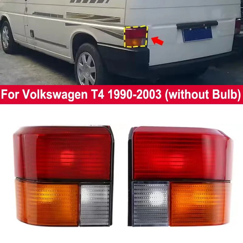 

1/2 шт. светодиодный автомобильный задний фонарь для Volkswagen T4 1990-2003, крышка заднего фонаря, задние стоп-сигналы, указатель поворота, фонарь заднего хода (без лампы)