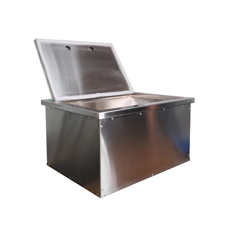 High quality outdoor stainless steel 304 embedded freezer factory supply barbecue accessories outdoor kitchen party