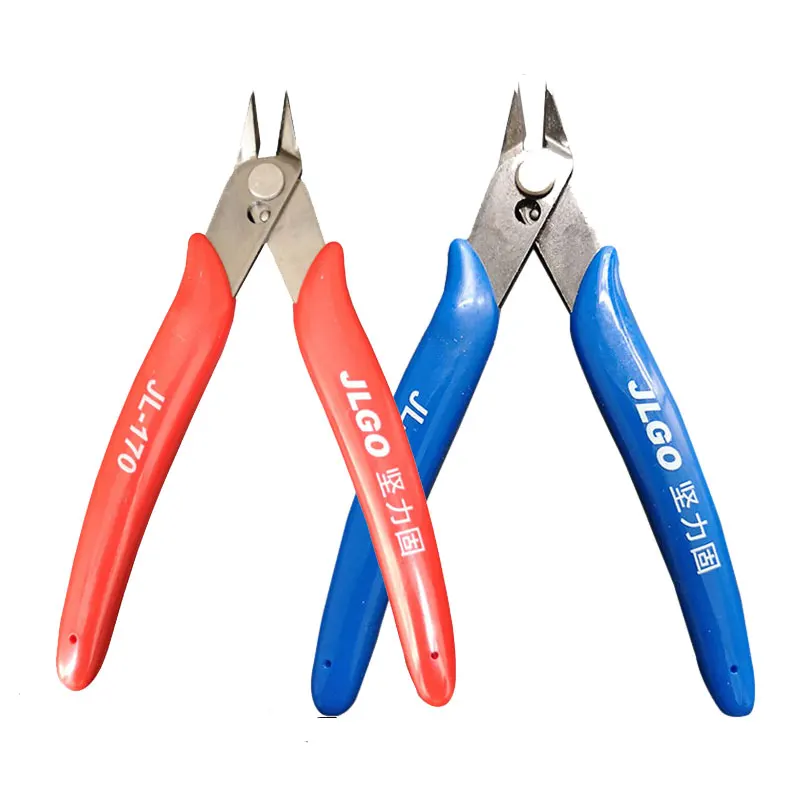 

JLGO170 Oblique Pliers Plastic Nozzle Electronic Cutting Wire Pliers Diagonal DIY Cutting Pliers Thin Mouth Scissors Electrician