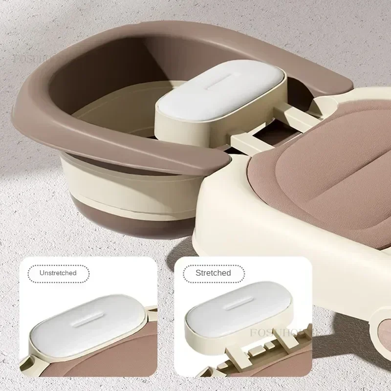 

Customizable Foldable Plastic Salon Furniture Shampoo Chairs Creative Homestay Hair Washing Tool Artifact Durable Adult Hair