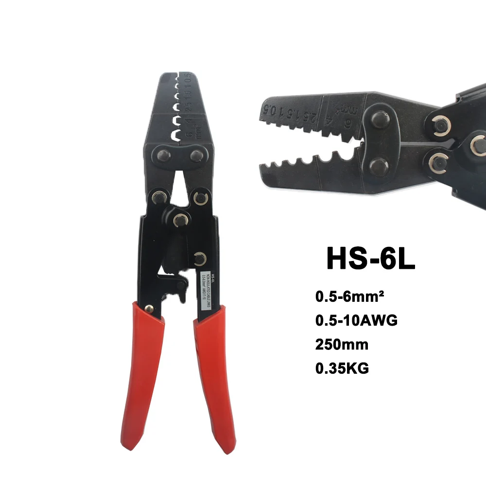 HS-6L HS-6M HX-10 HX-16 HX-26B JAPANESE STYLE CRIMPING PILER FOR terminal CRIMPING PLIERS RATCHET crimping tools