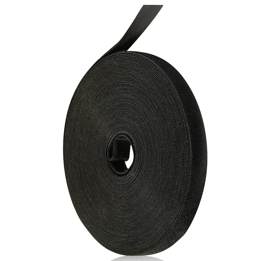 Plant Tie Tape Roll Support Adjustable Wrap Garden Universal Black