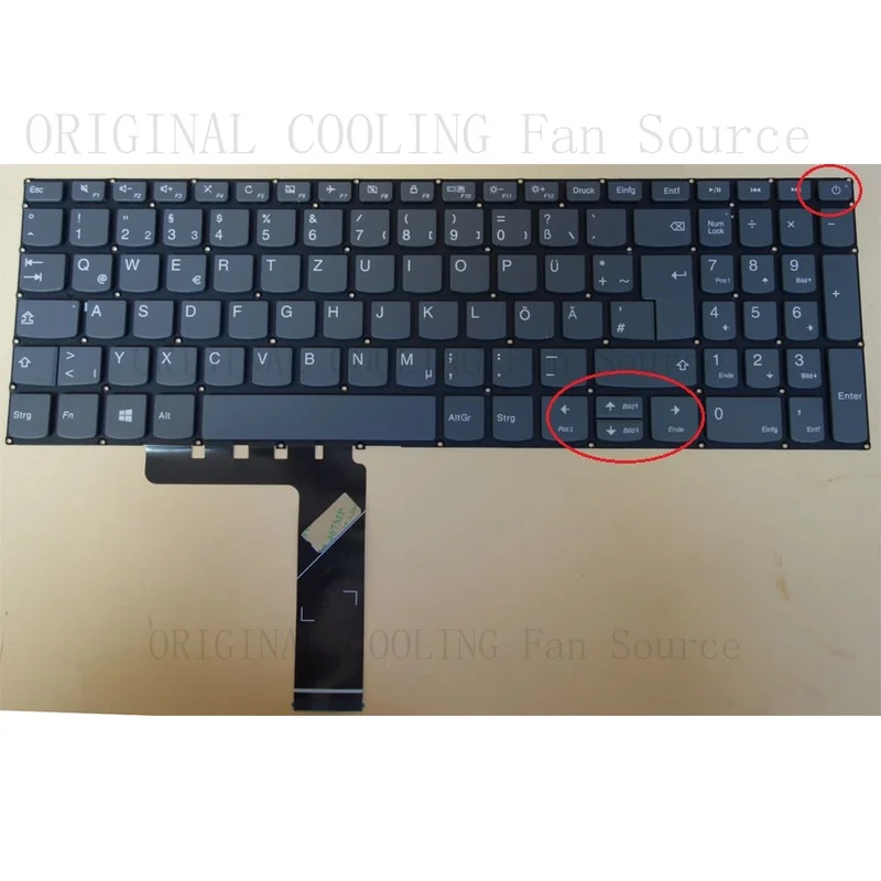 R+  Keyboard FOR Lenovo Ideapad S145-15IIL S145-15AST S145-15IWL QWERTZ Keyboard