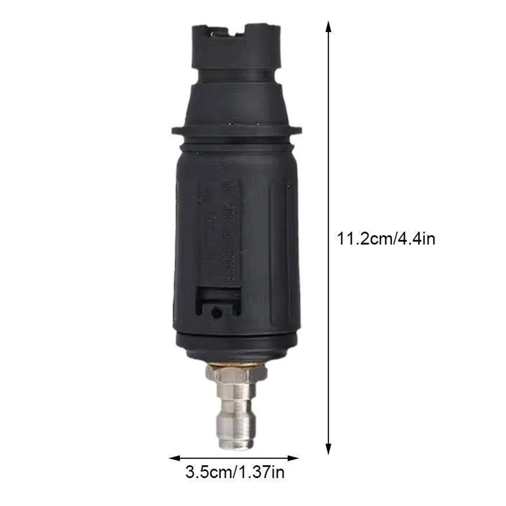 11.2x3.5 cm/4.4x1.37 Polegada ângulo lavadora de pressão rápida rotativa turbo bico spray ponta jardim bocal turbina alta pressão