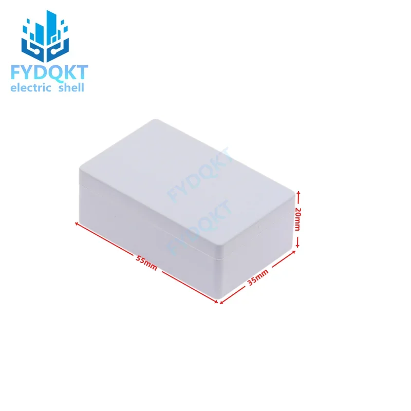 Interruptor plástico Shell do módulo, universal, pequeno, caixa do poder, a instalação, instrumento, 55x35x20mm