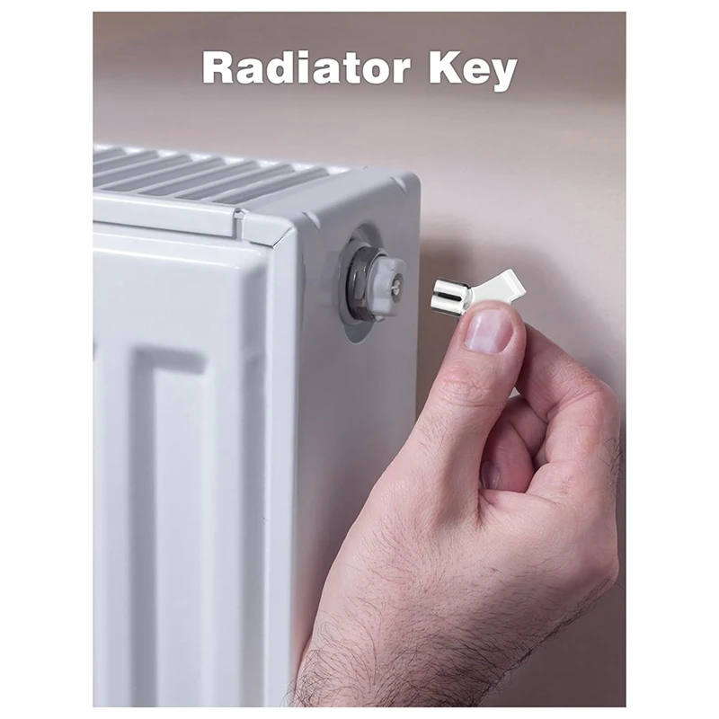 Radiator Key, 6-Pack Radiator Bleeding Air Valve Key For Bleeding Old Home Radiator