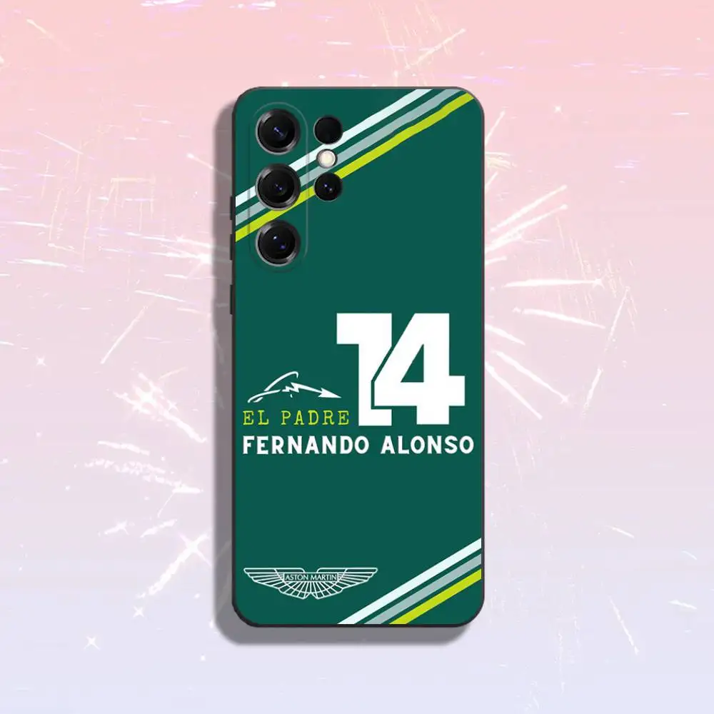 14 F-Fernando A-Alonso Phone Case For Samsung S22,S24,S20,S25,S23,S30,S21,Ultra,Plus,Soft Silicone Protective Shockproof Case