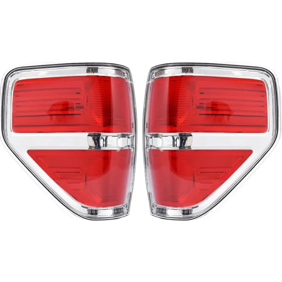 

Задние фонари, совместимые с F150 20092014, задние фонари для пикапа в сборе, левый и правый, красные линзы, Pilotos Traseros Conjunto для E