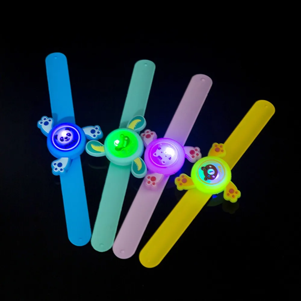 3/5 Pcs Kids Party Supplies LED Luminous Watches Spinning Tops for Birthday Wedding Guests Kindergarten Gifts Carnival Gift Pack