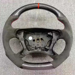 Carbon Steering Wheel For Mercedes G CLK E CLS SL Class W209 W211 W219 W463 R230 2009 2010 2011 2012 2013