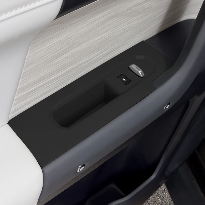 สําหรับ JAECOO 6 J6 Chery iCAR 03 อุปกรณ์ตกแต่งภายใน iCAR03 แก้วสวิทช์ควบคุม Silica GEL anti slip pad Protector ฝาครอบ