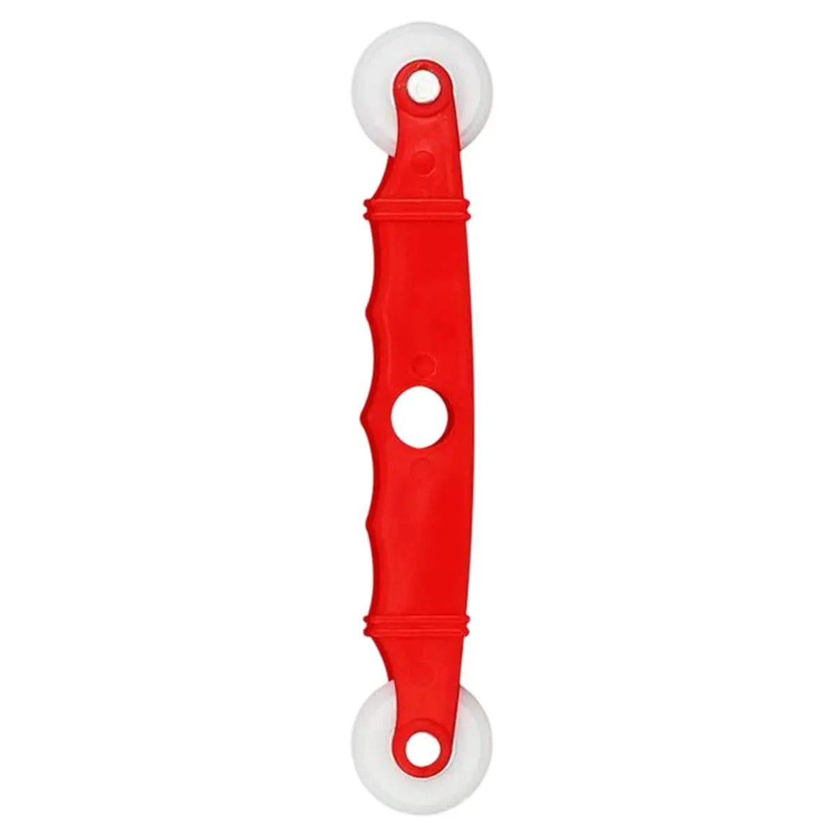 【UPGRADED VERSION】5pcs Double Head Screen Spline Roller, Wooden Handle Metal Screen Rolling Tool for Window Repair Set