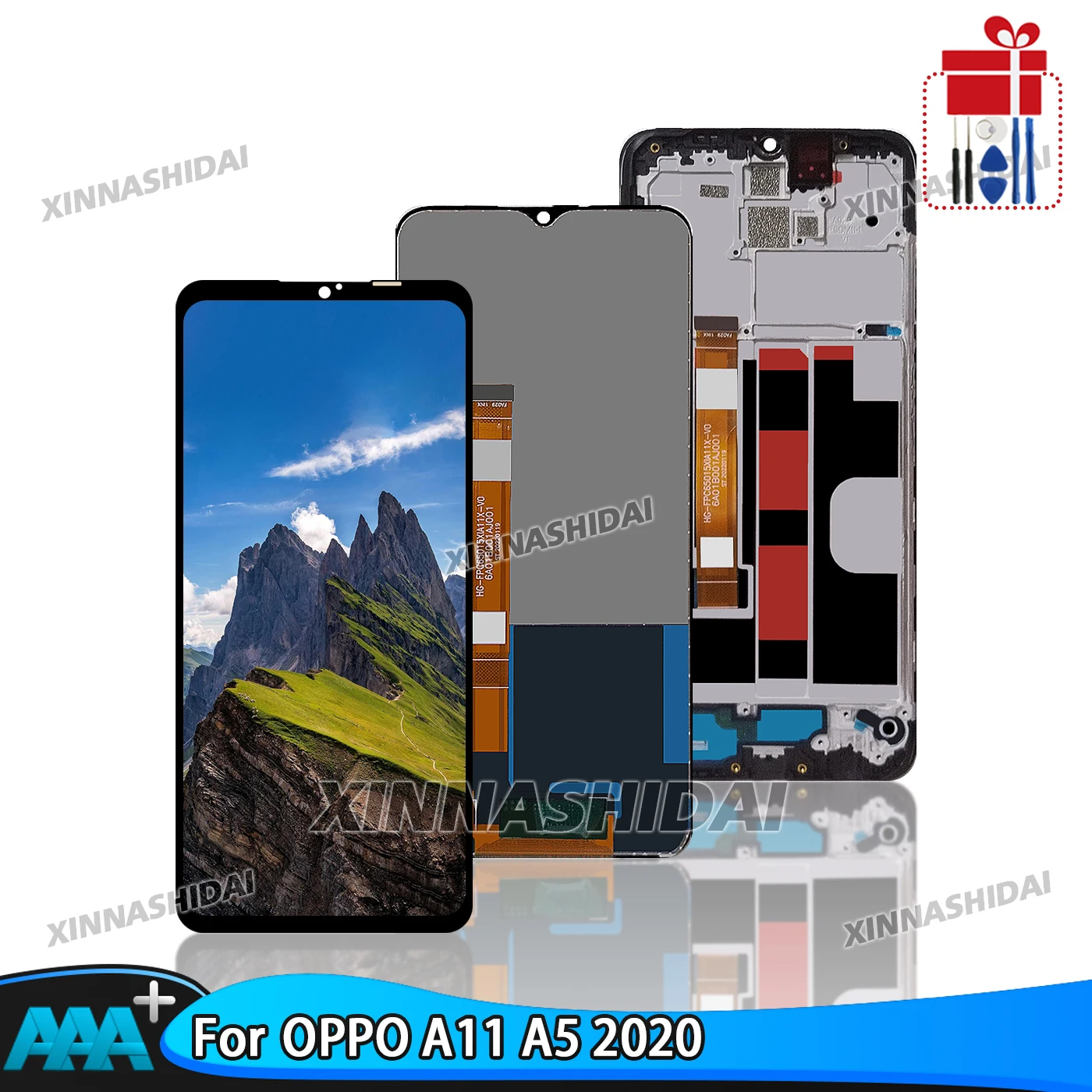 display-de-qualidade-tft-com-moldura-lcd-para-oppo-a11-a5-2020-tela-de-toque-digitador-assembleia-reparacao-pecas-reposicao