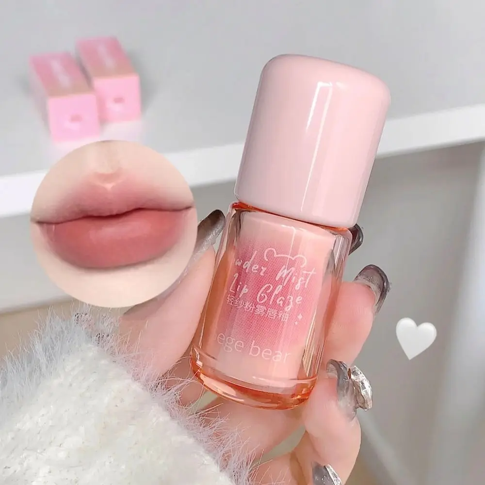 Duurzame Lip Glazuur Draagbare Rose Nude Fluwelen Lipgloss Blush Waterdichte Lip Modder Vrouwen