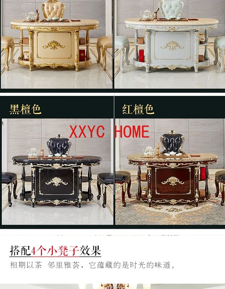 Household Solid Wood Small Table Kung Fu Tea Brewing Tea Table Office Dark Tea Table