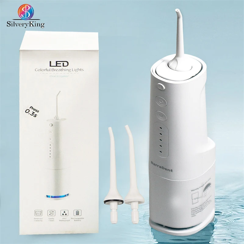 Electric Teeth Cleaner Machine Water Flosser Teeth Cleaner For Car Outdoor Household Hotel Clean Interdental Area Effectively