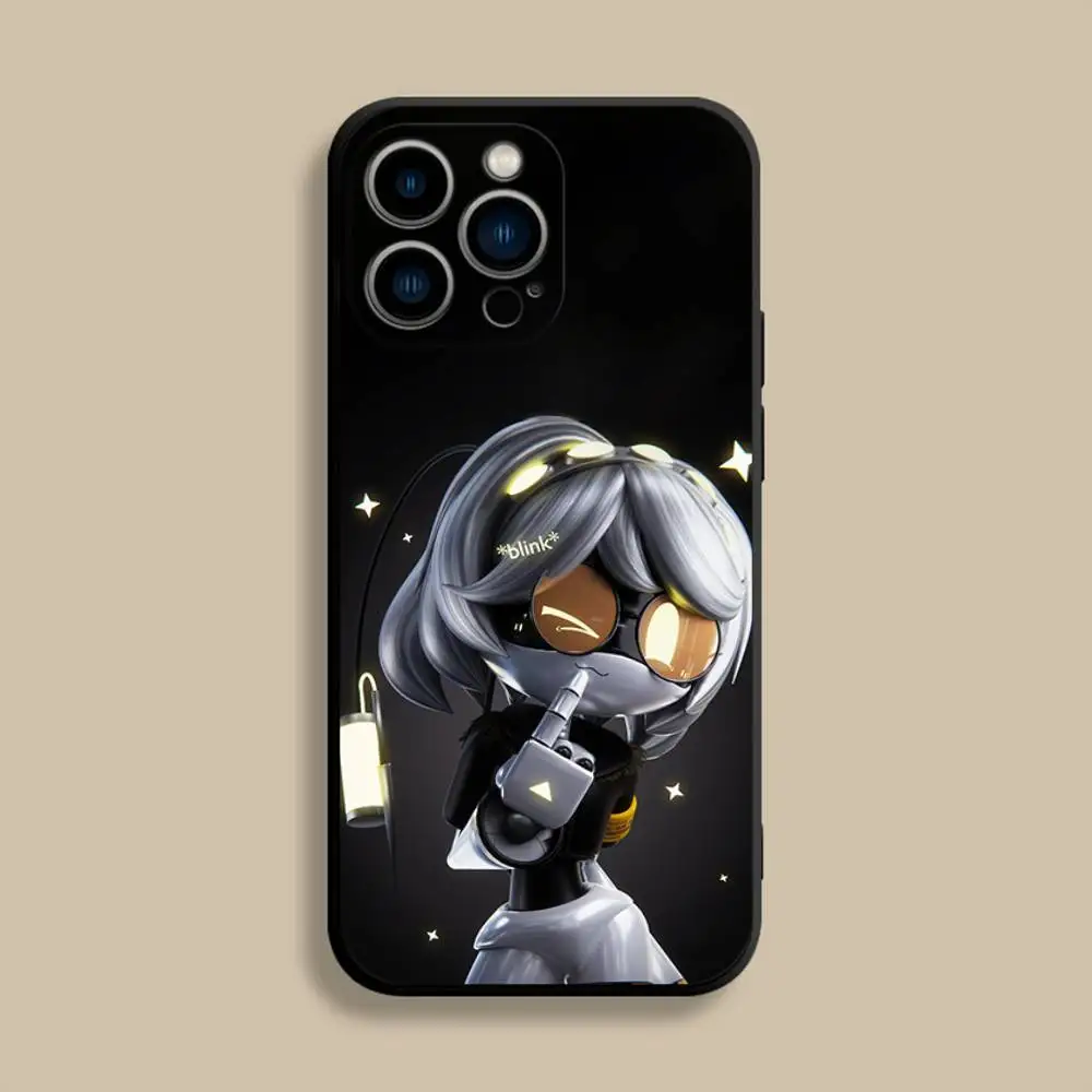 M-murder-drones Capa de telefone para iPhone 17,16,15,14,13,12,Pro,Max,Plus,E,SE4,Air,Mini Capa macia preta