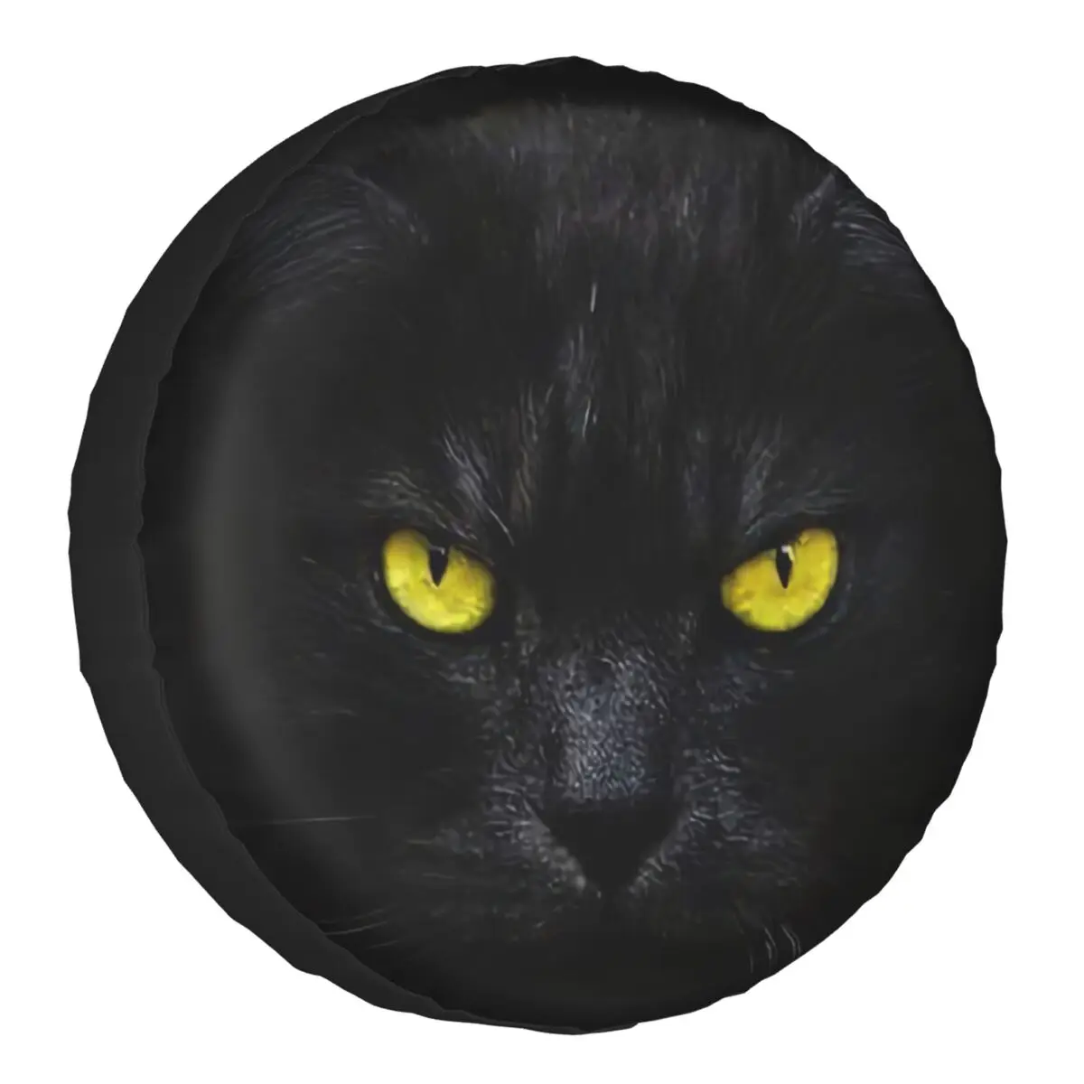 

Custom Black Cat Spare Wheel Tire Cover for Toyota Suzuki Kitty Jeep RV SUV 4WD 4x4 Vehicle Accessories 14" 15" 16" 17"