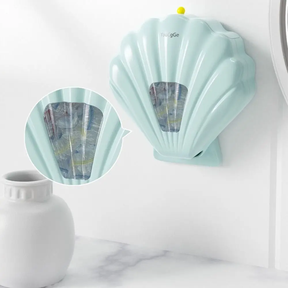 Plastic Shell Cling Film Organiser Large Capacity Wall Mounted Disposable Food Cover Storage Box Dustproof