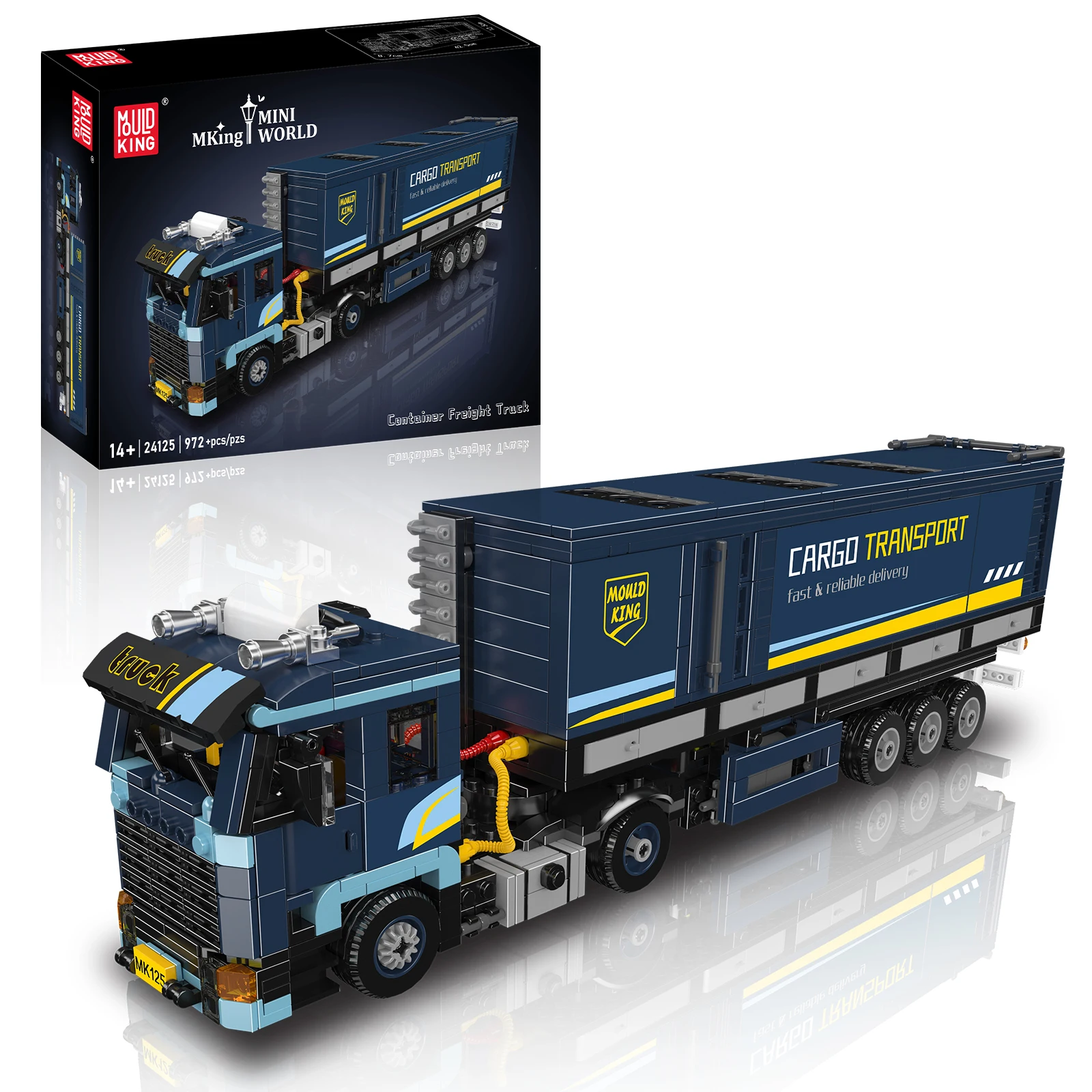 mould-king-24125-972pcs-container-freight-truck-building-blocks-cargo-transport-model-diy-bricks-desktop-decor-holiday-gift