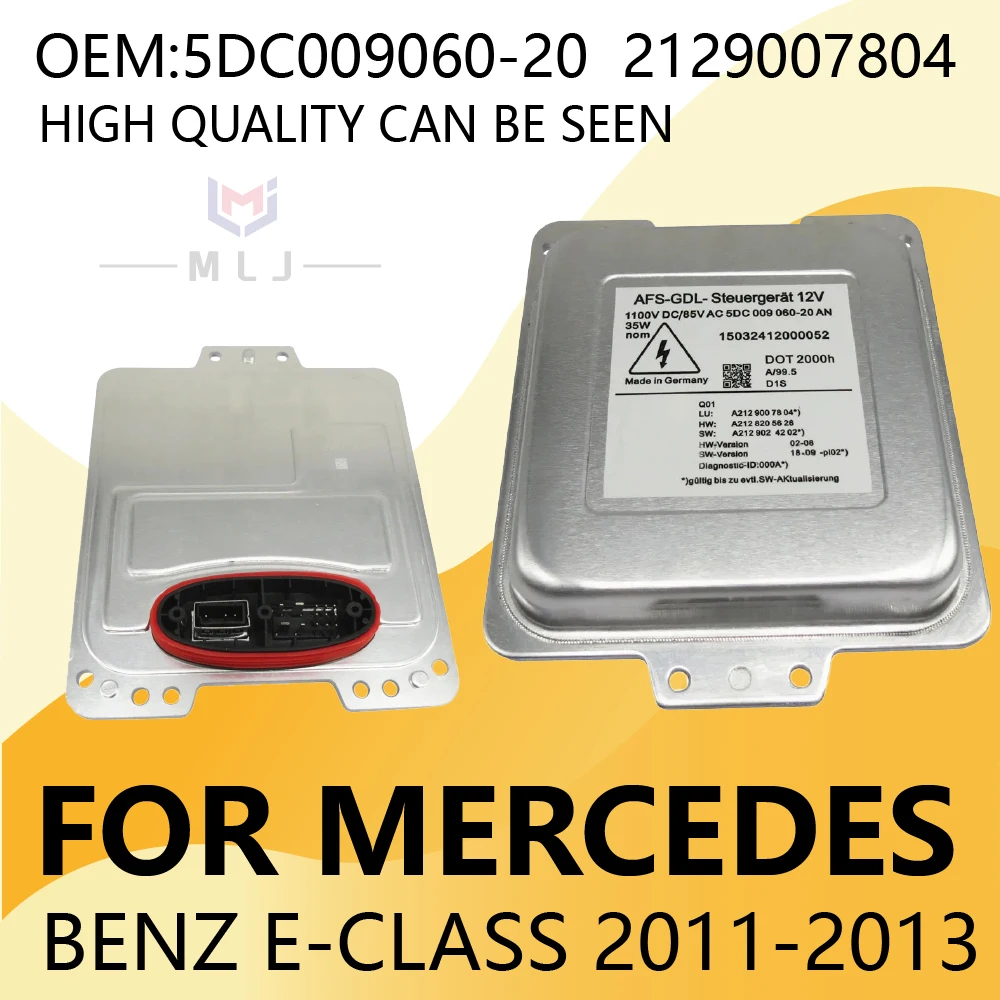 

NEW OEM 5DC009060-20 A2129007804 High Quality Xenon HID DRL Headlight Ballast FOR Mercedes Benz E-class 2011-2013