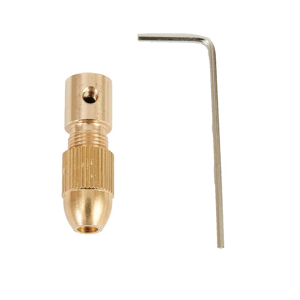Accessory Drill Chuck Set Practical Top Nice Power Tools Workshop Drill Collet Hard Mini hard mini 0.5-3mm Copper