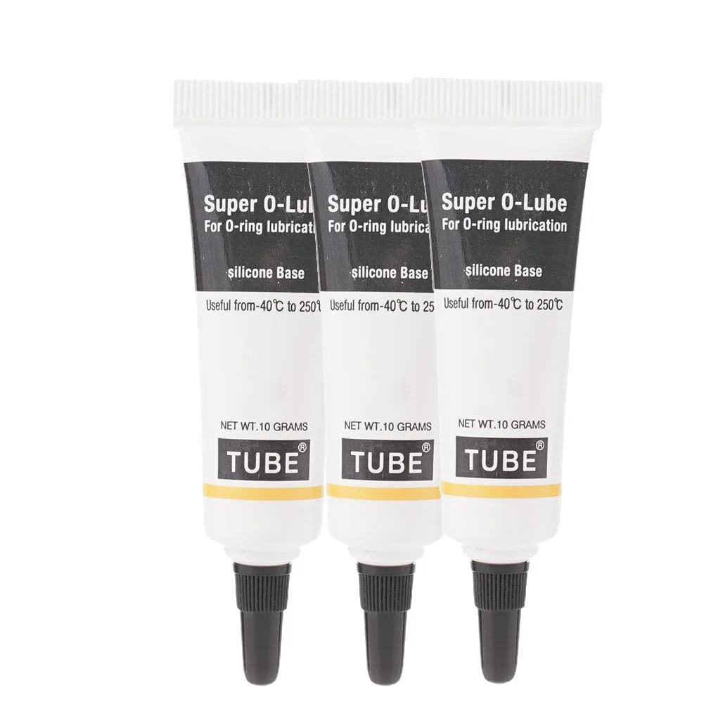 1/3PCSSilicone Grease Lubricant Super O-Lube, Waterproof Waterproofing Sealant for Aquarium Filter Tank Ring Maintenance