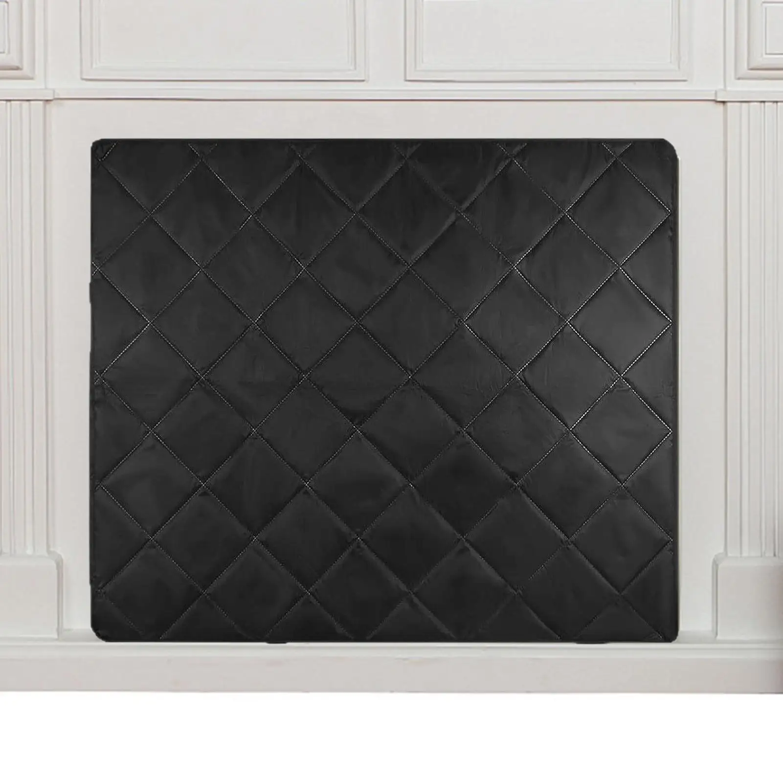 

Magnetic Fireplace Cover Magnetic Fireplace Screen Insulating Protector Shield Childproof Heat-Proof Blanket For Winter Indoor