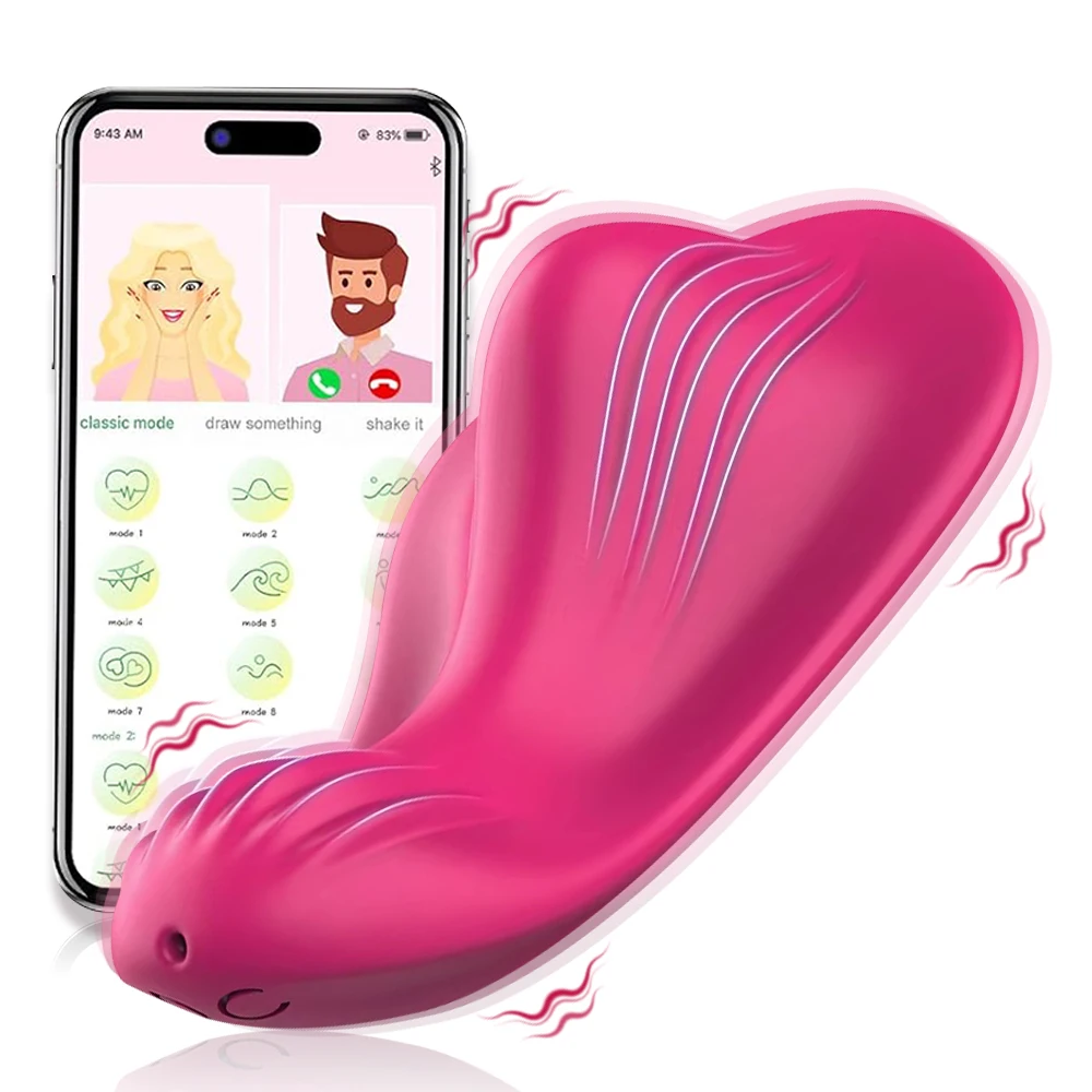 Приложение носимый вибратор для женщин Bluetooth управление яйцо стимулятор клитора магнитная одежда вибрирующий женский мастурбатор секс-игрушки для взрослых