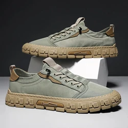 Fashion Casual Shoes for Men Outdoor Breathable Men's Sneakers Lace Up Walking Shoes Platform Vulcanized Shoe Mens tennis shoes