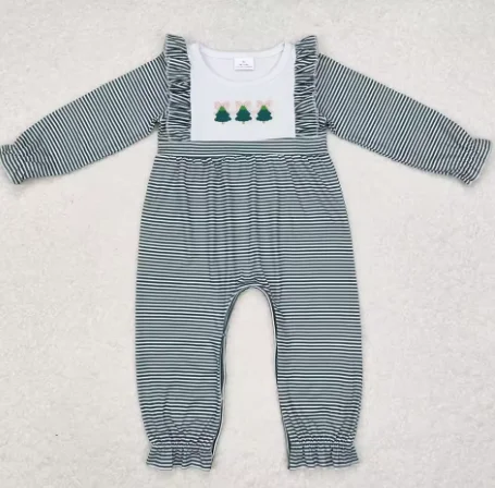 رومبير عيد الفصح للفتيات الصغيرات من RTS بتصميم متقاطع منقط وأكمام طويلة للفتيات