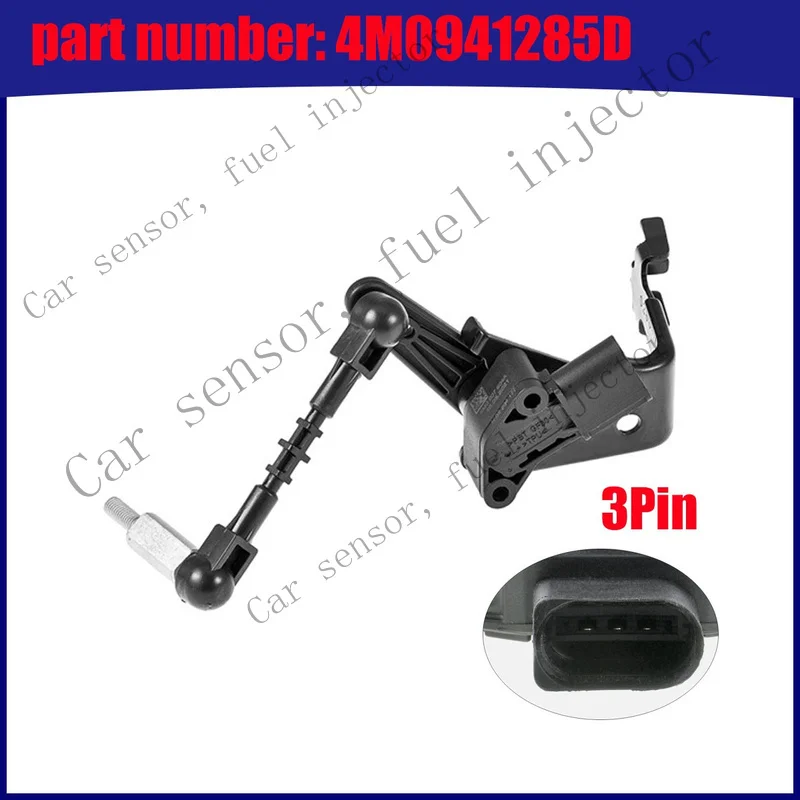 Q+ New Left Front Headlight Level Sensor 4M0941285D For Audi e-tron Q7 Q8 SQ7 SQ8